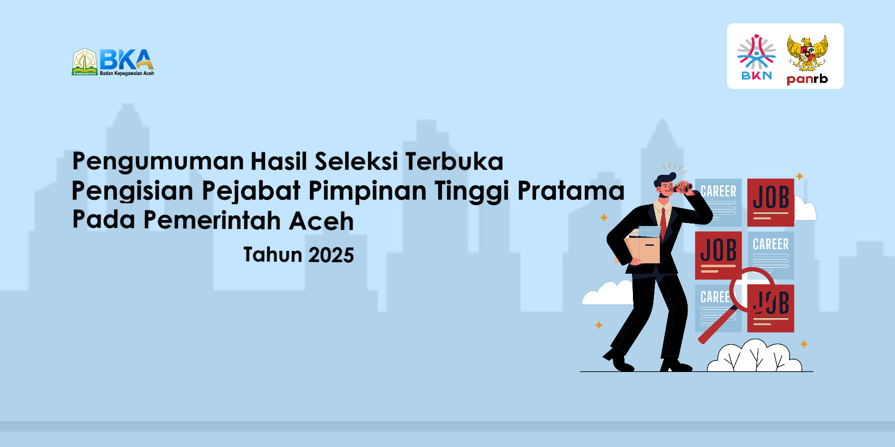 Pengumuman Hasil Seleksi Terbuka JPT Pratama Pemerintah Aceh Tahun 2026