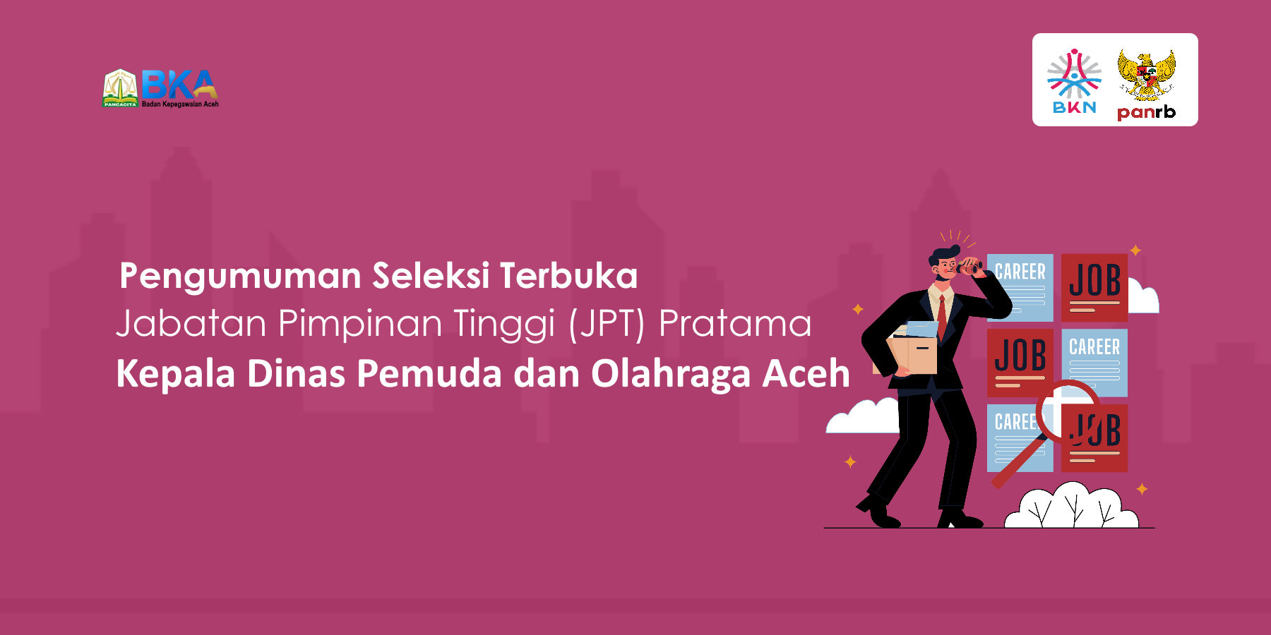 Pengumuman Hasil Seleksi Terbuka JPT Pratama