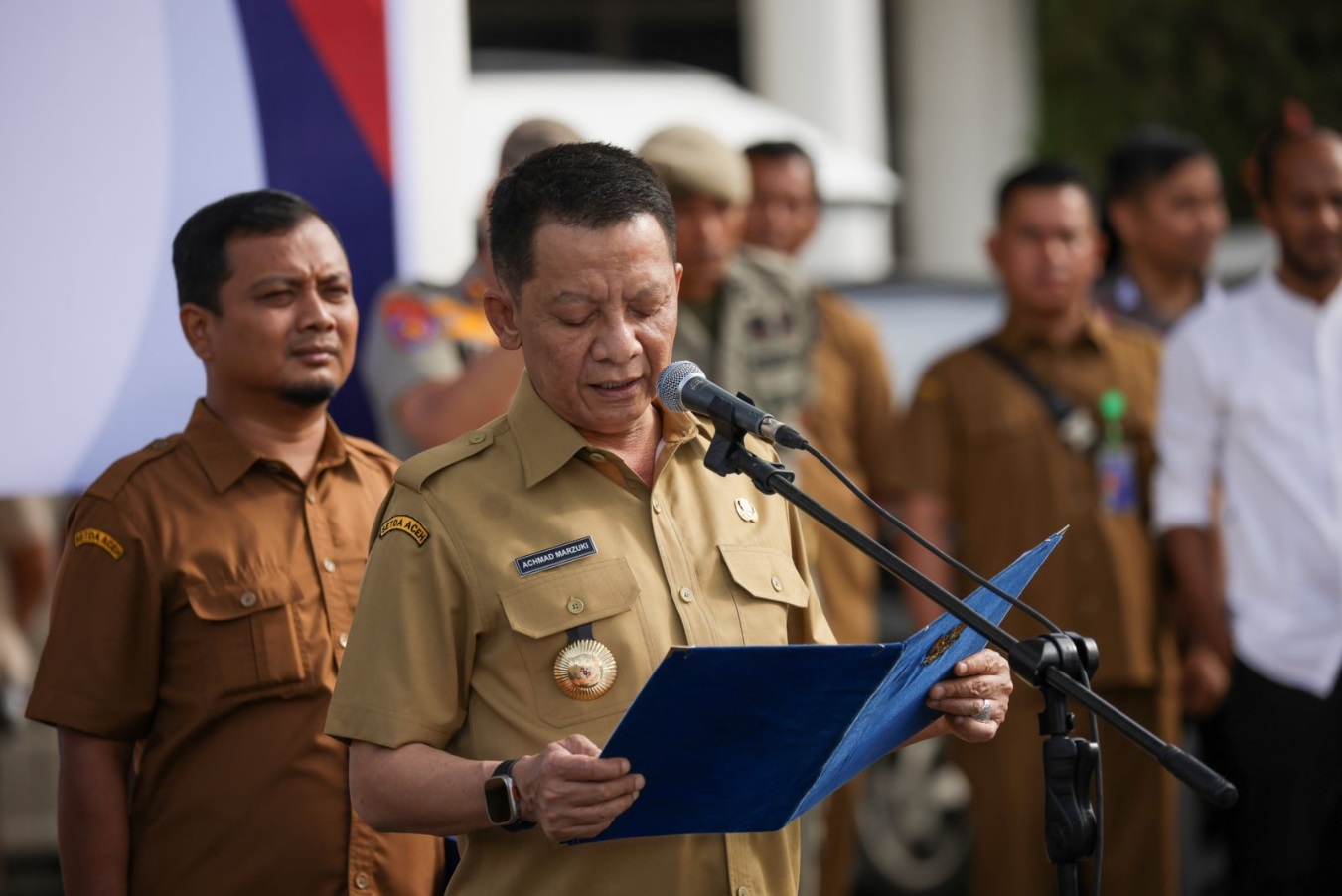 foto 01 - pelantikan jafung dan serah 1717 sk pppk 18 juli 2023