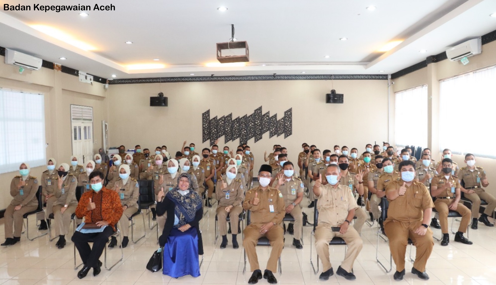 foto 1 - peserta magang IPDN Akt XXVIII 2021