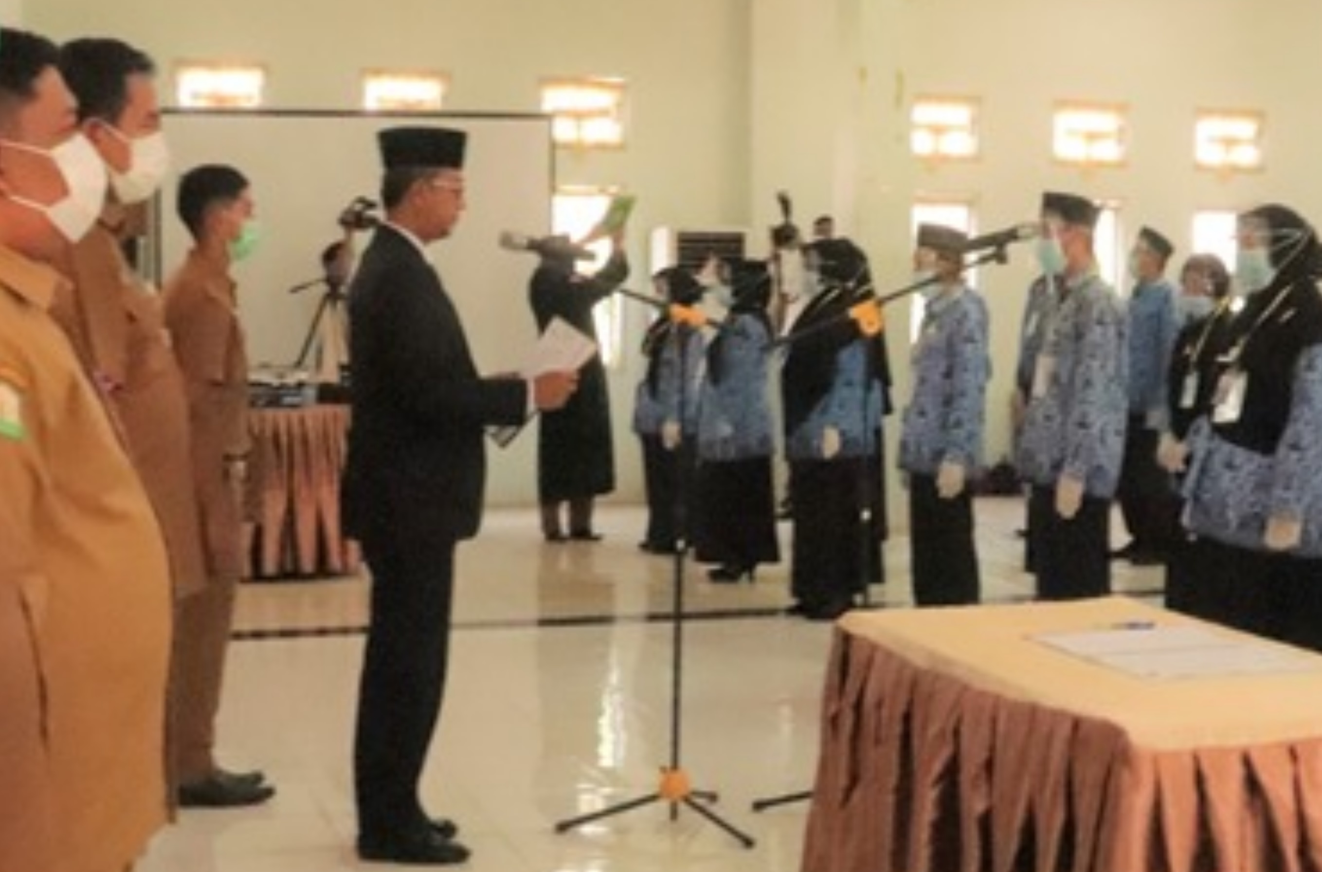 foto 1 - sumpah dan lantik JFT PA 2021