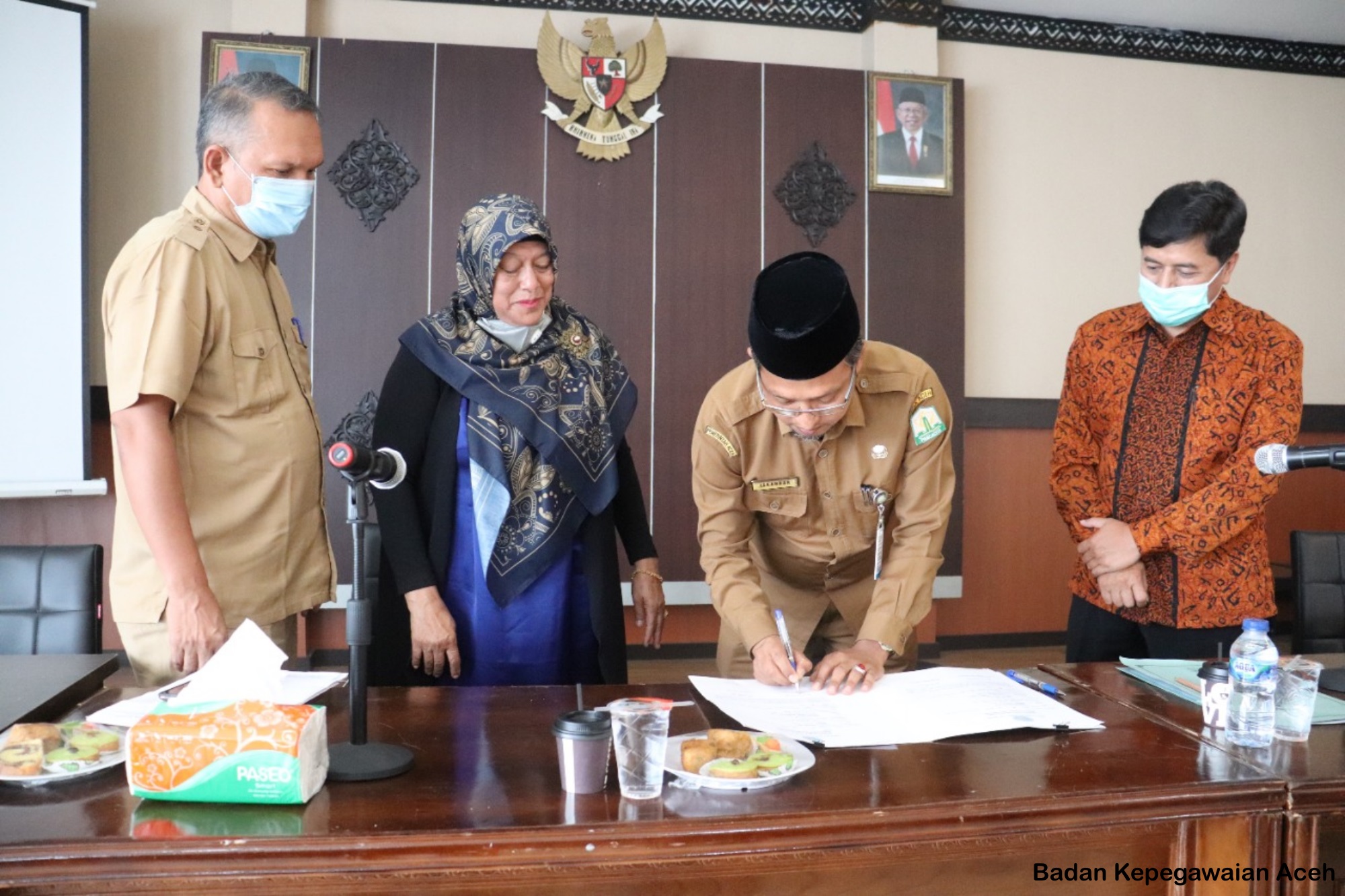 foto 2 - peserta magang IPDN Akt XXVIII 2021