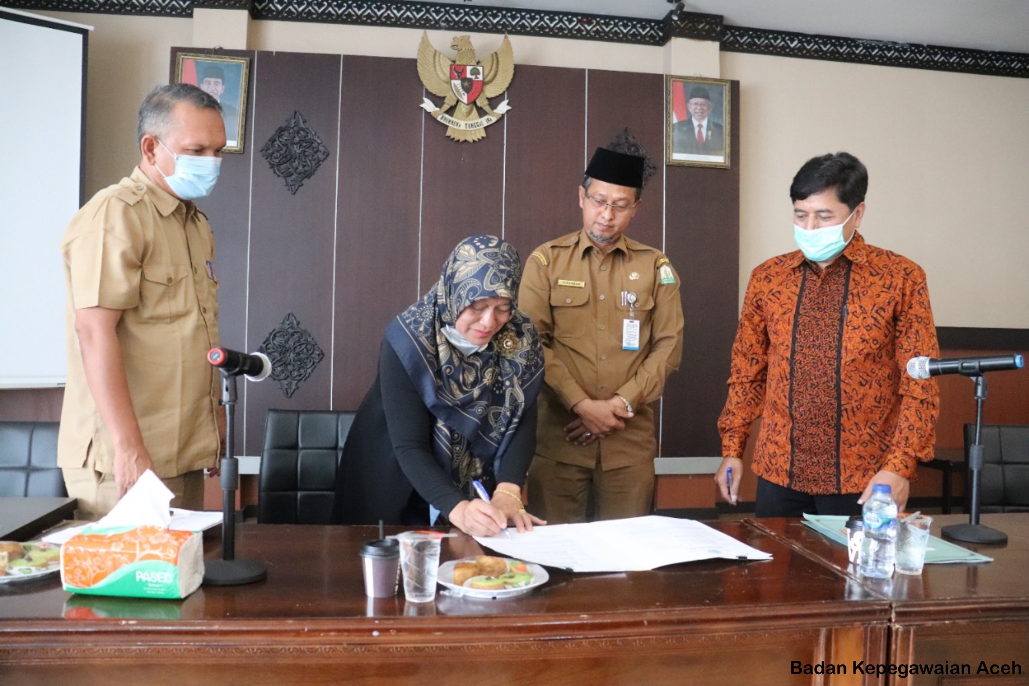 foto 3 - peserta magang IPDN Akt XXVIII 2021